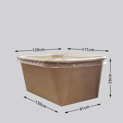 Tek Kullanımlık Kraft Kağıt Fast Food Kutusu Makinesi Kare Hafif Gıda Take Away CHW-1000M
