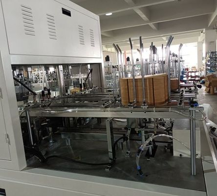 Tepsiler Kağıt Öğle Yemeği Kutusu Makinesi Otomatik 50-70 / Min 8KW