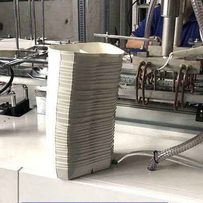 Kağıt Plastik Öğle Yemeği Kutusu Şekillendirme Makinesi Sandviç Çok Izgara