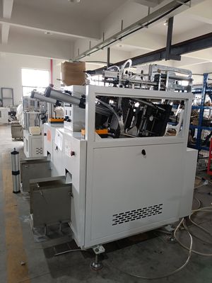80-100 / Dak Kağıt Öğle Yemeği Kutusu Yapma Makinesi ZPJ-700 Çift İstasyon